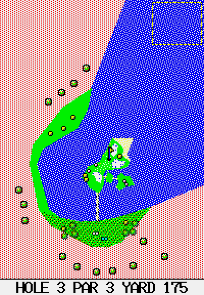 ３番ホールの図